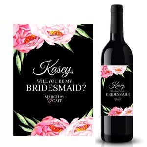 Custom Wine Labels - Bridesmaid Proposal Gift